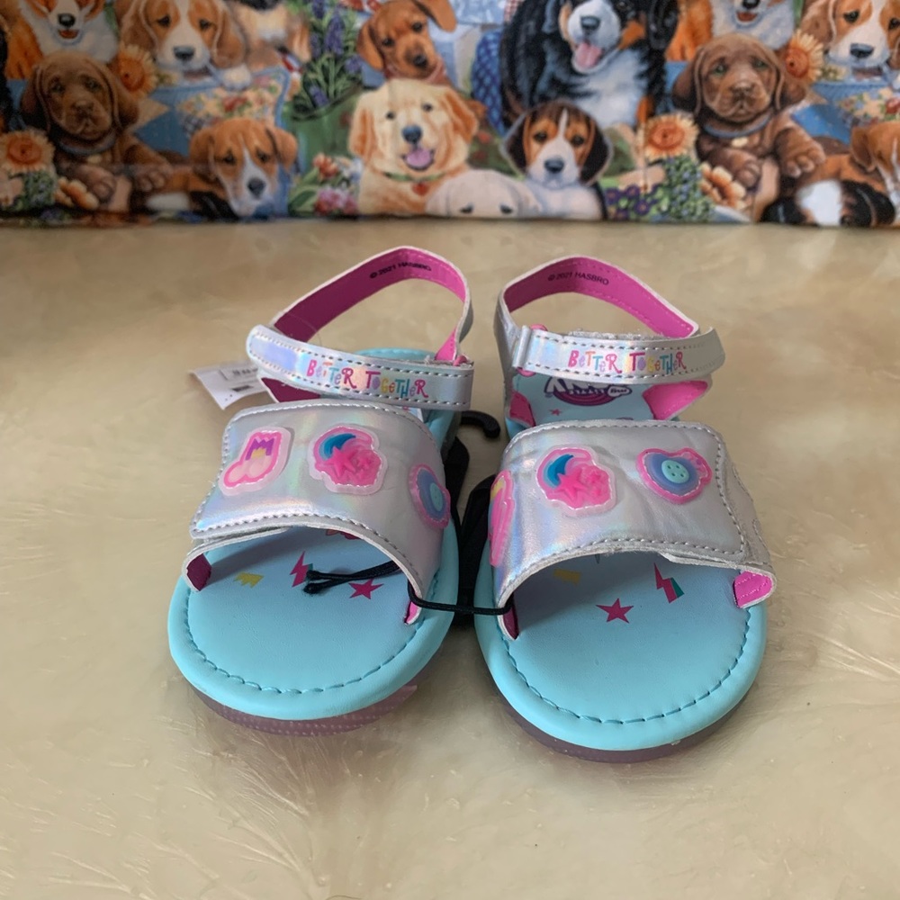 Girls, my little light up pony sandals